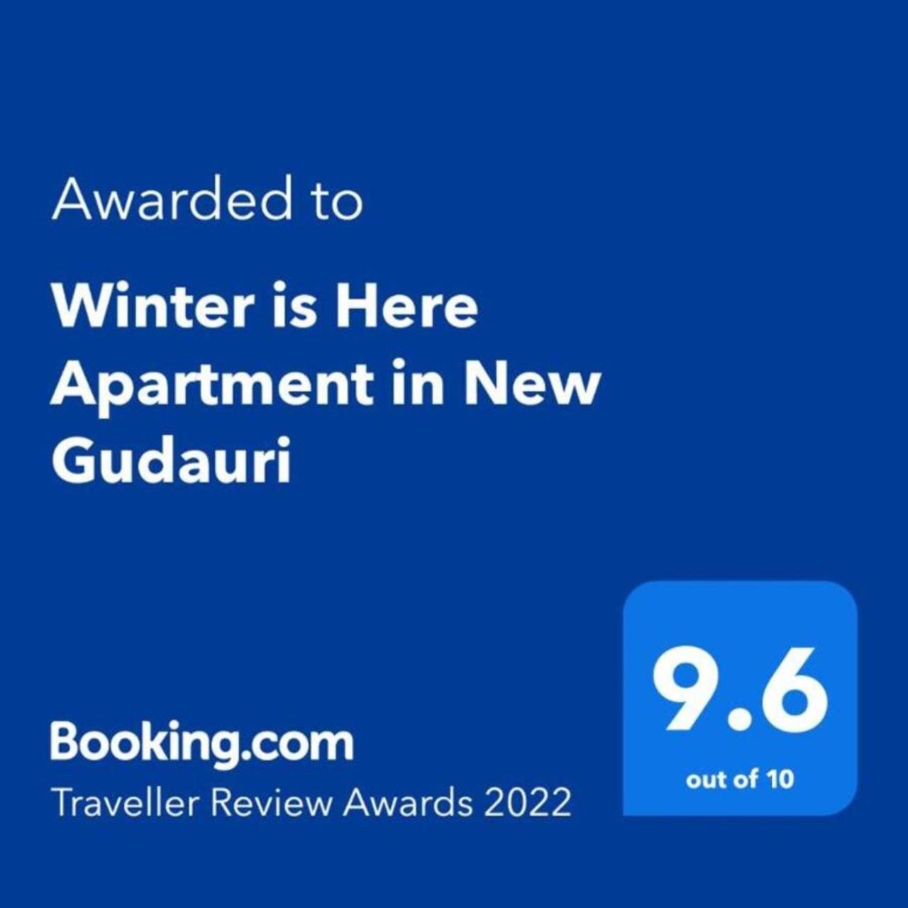 Winter Is Here Apartment In New Gudauri Luaran gambar